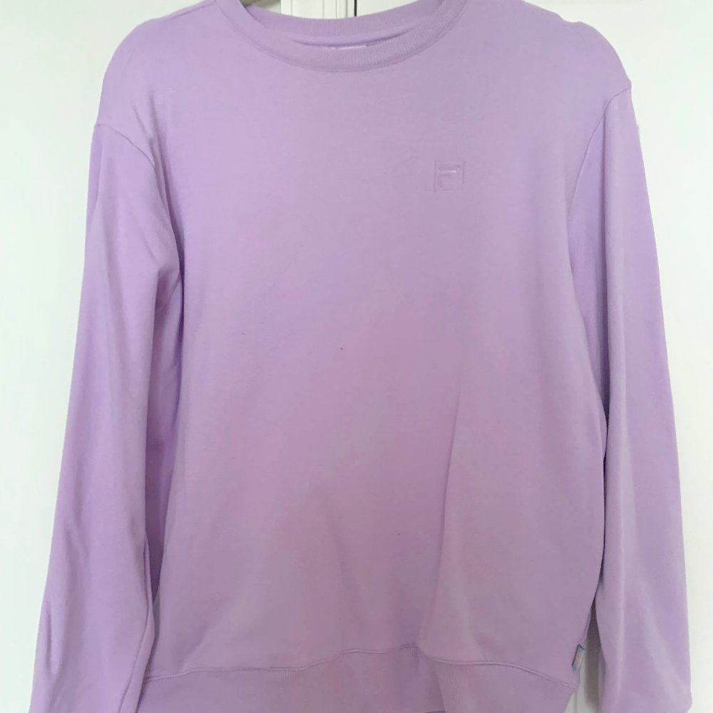 Fila Lavender Crewneck Sweatshirt (Women's S)